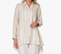 Stella Carakasi - Striped True Form Shirt