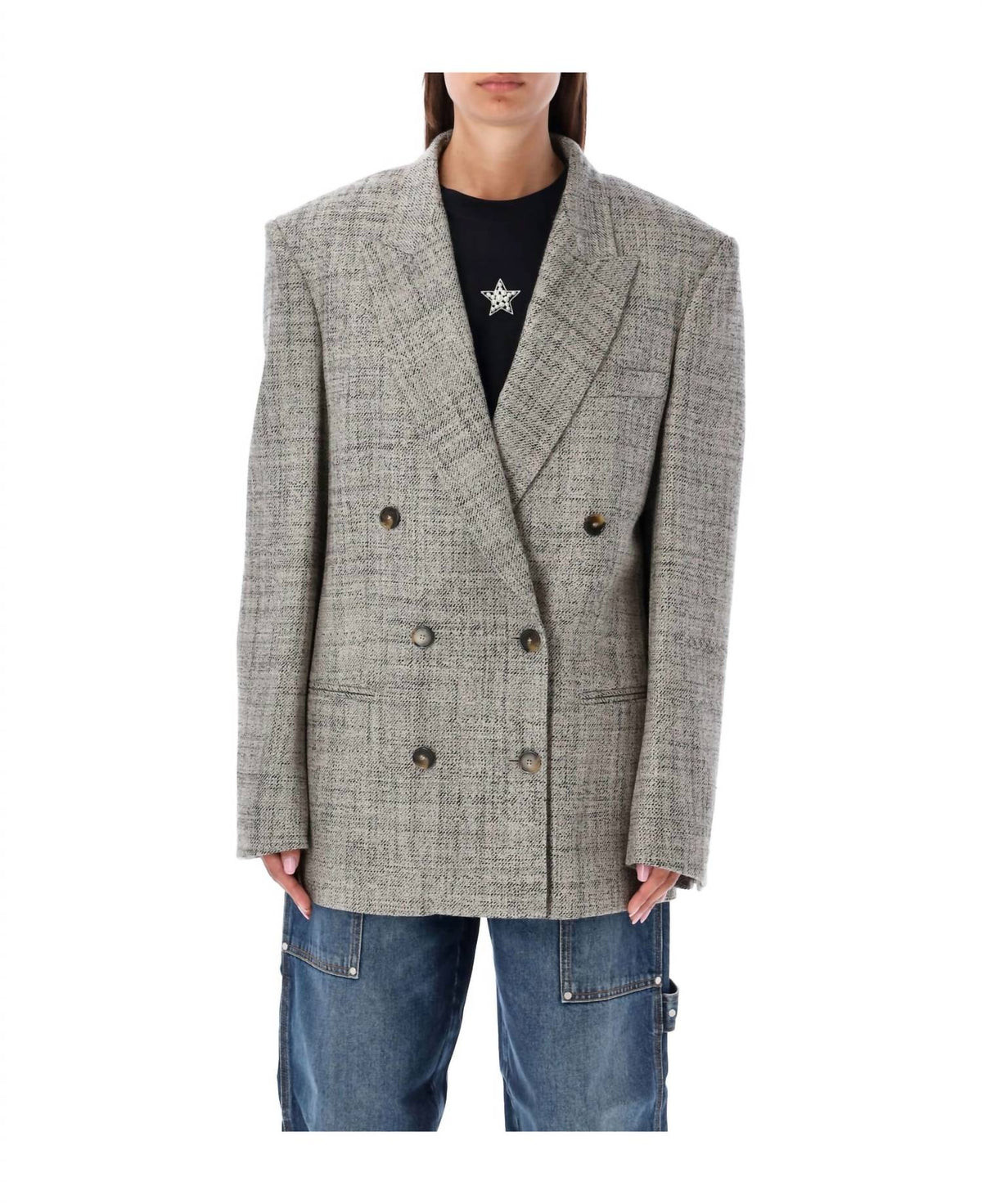 Stella Mccartney - Double Breasted Wool Blazer