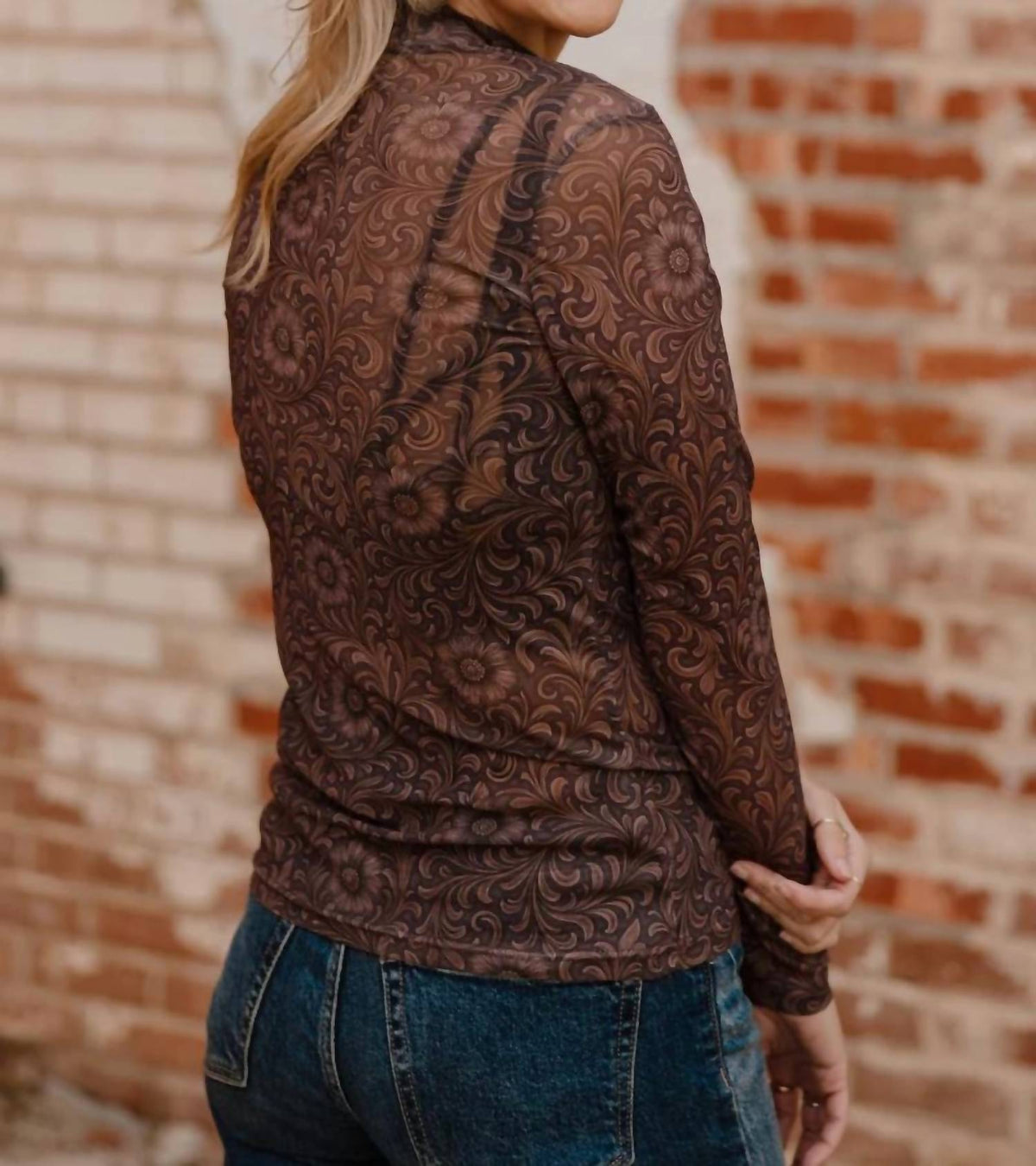 Sterling Kreek - Bloom Mesh Top
