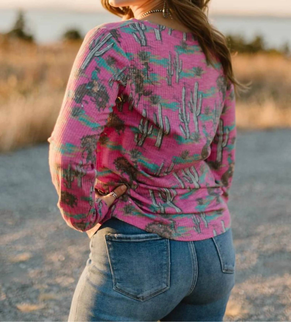 Sterling Kreek - Blush & Broncs Top