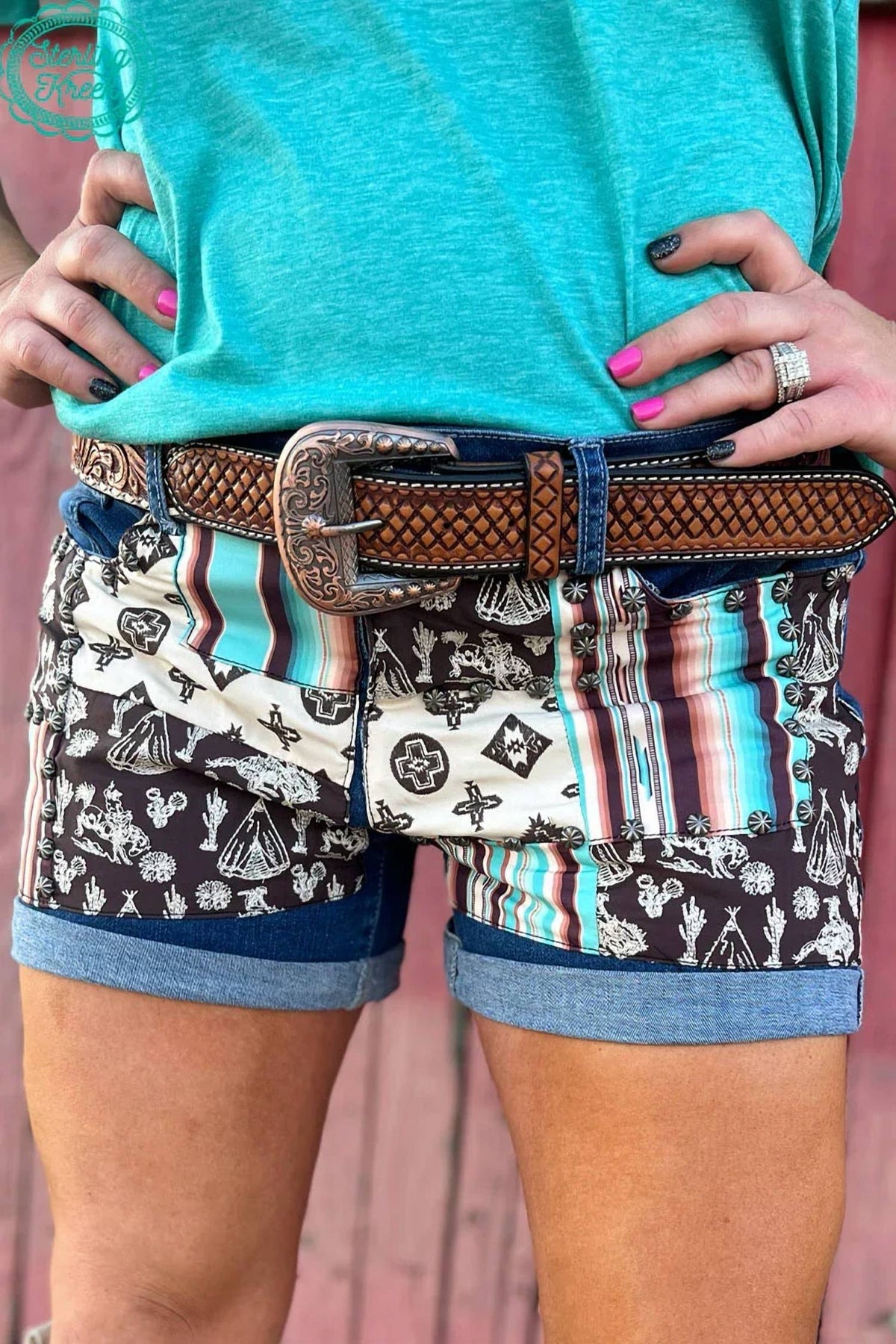 Sterling Kreek - Patched Up Shorts