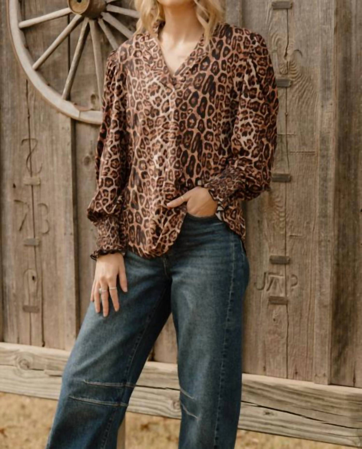 Sterling Kreek - Printed Canyon Call Top