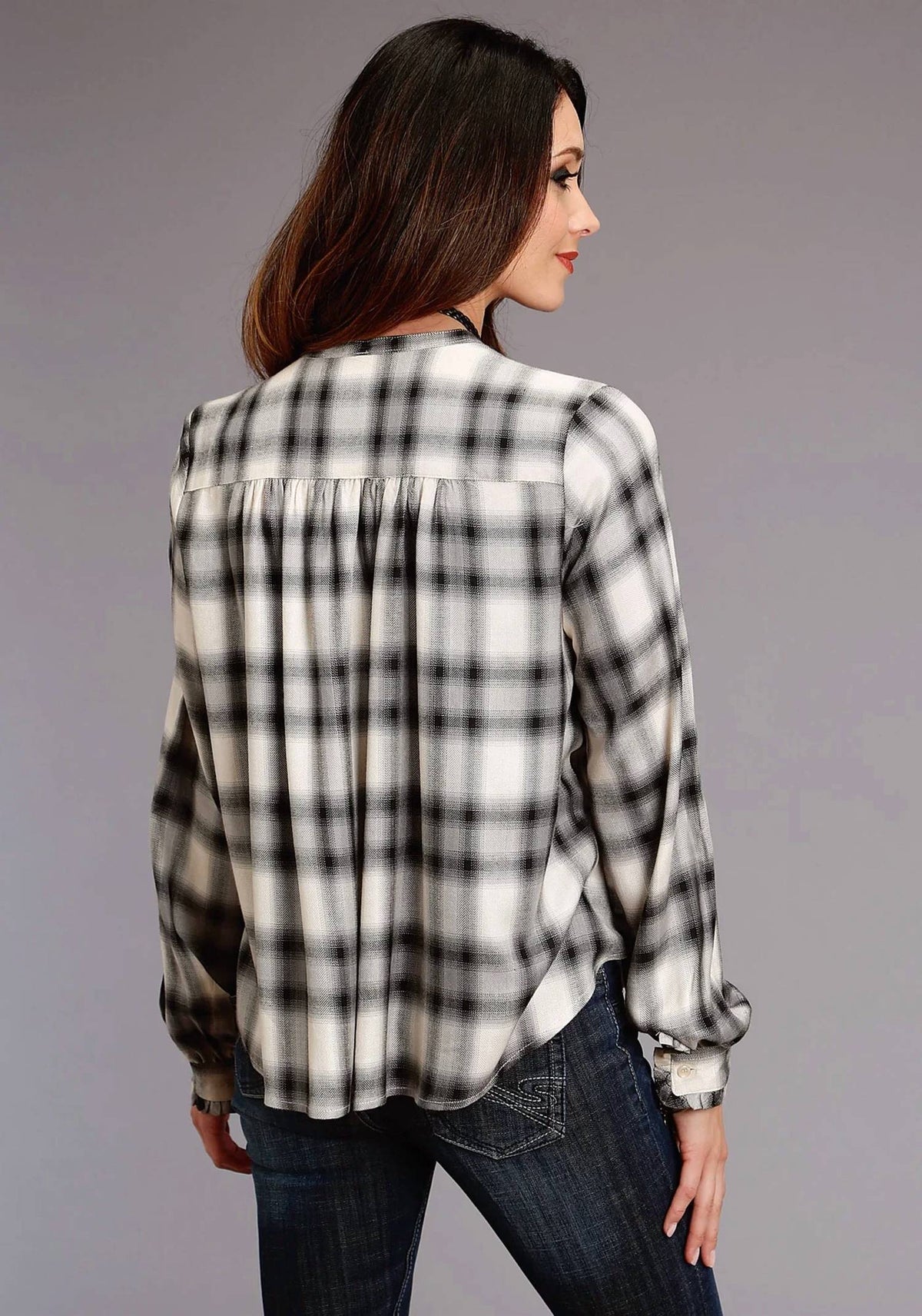 Stetson - Plaid Herringbone Twill Shirt
