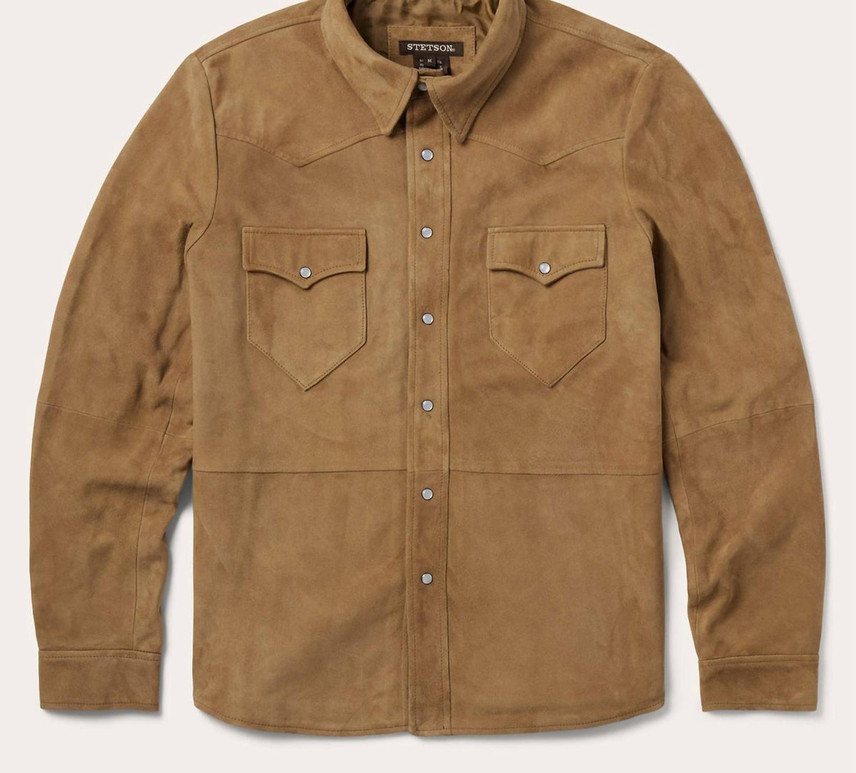 Stetson - Men's Suede Leather Shirt Jacket