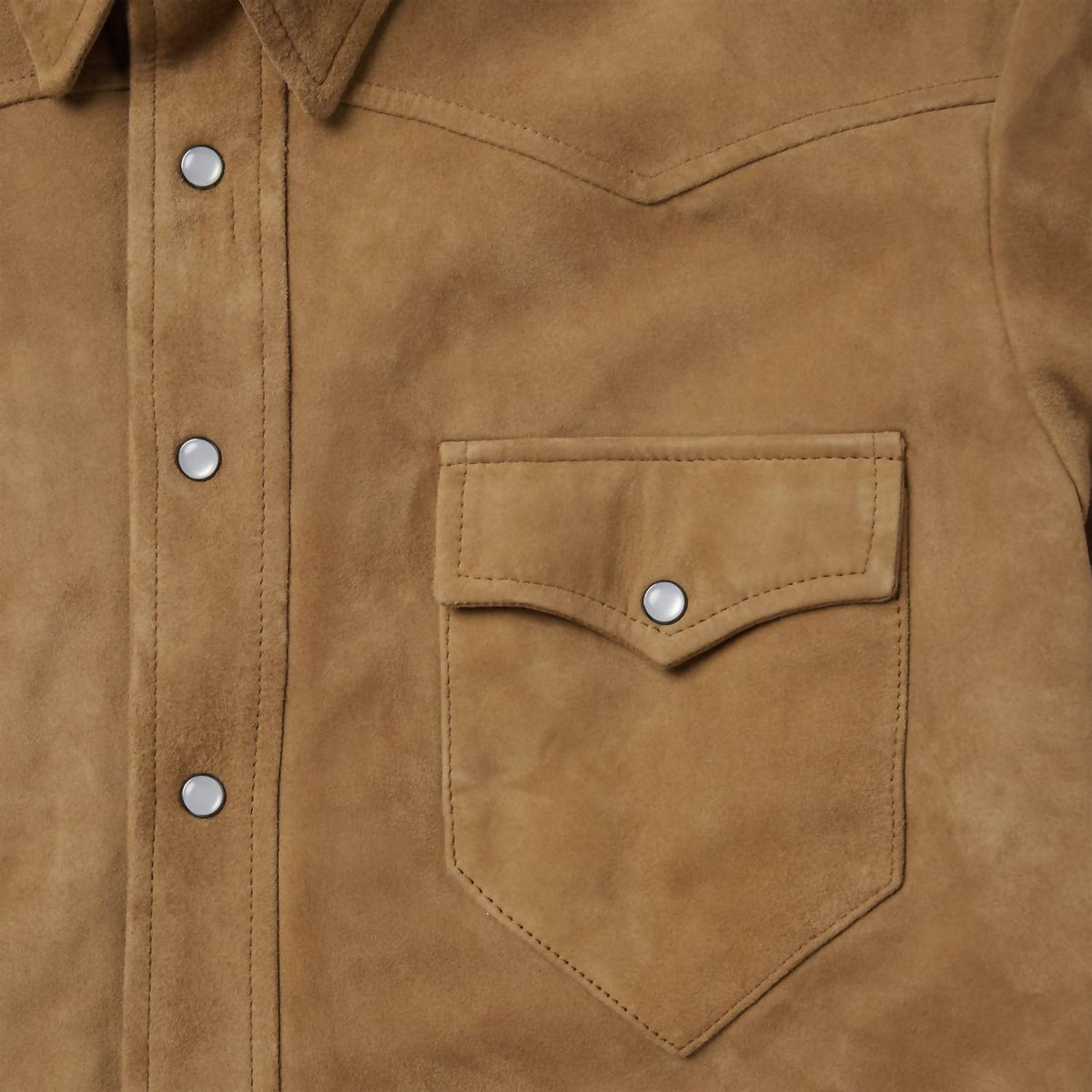 Stetson - Men's Suede Leather Shirt Jacket