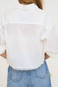 Steve Madden - Delphi Lace Collar Blouse