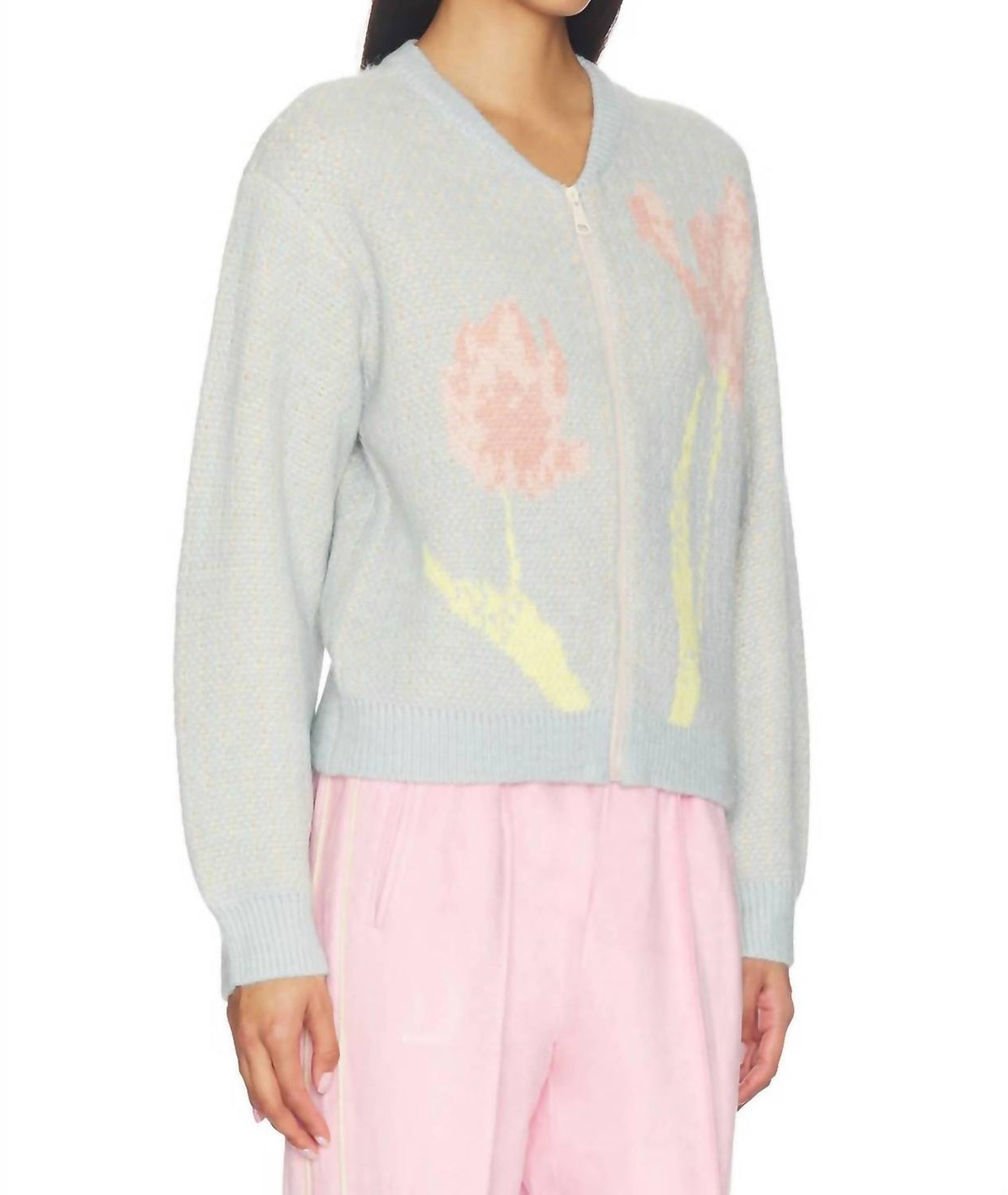 Steve Madden - Jena Long Sleeve Sweater Jacket