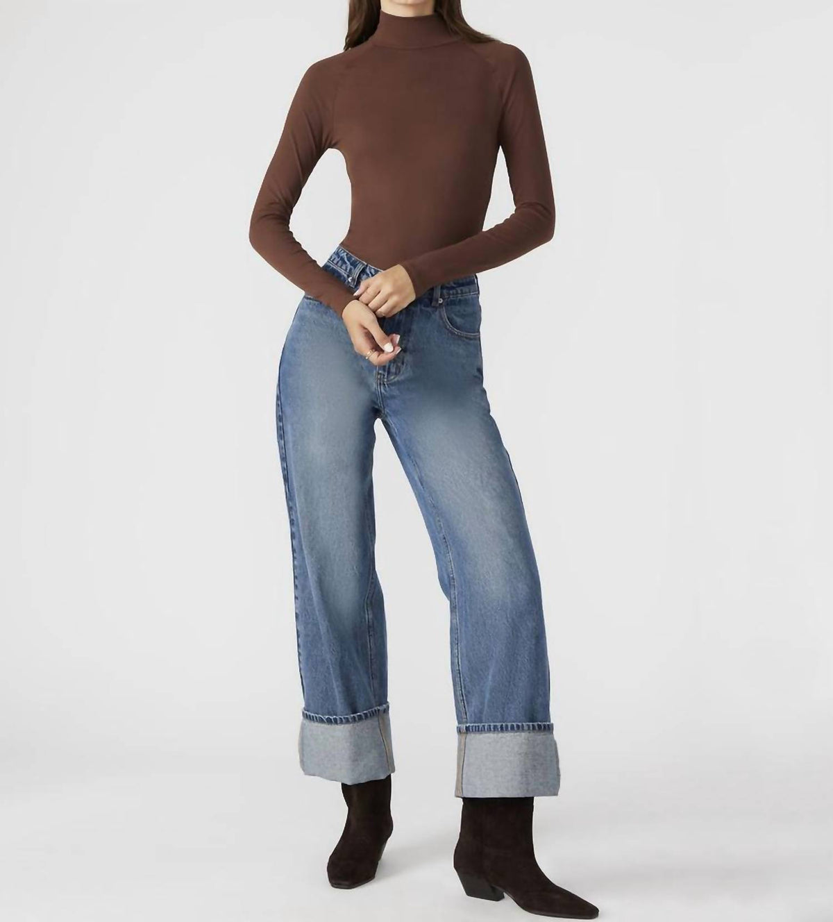 Steve Madden - Nelle Mockneck Bodysuit