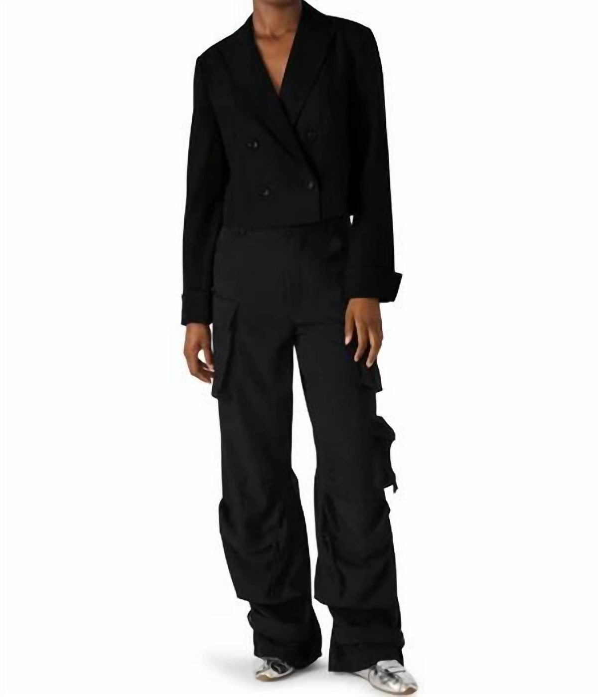 Steve Madden - Rowane Double-breasted Blazer