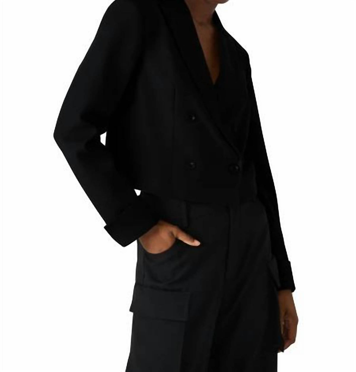 Steve Madden - Rowane Double-breasted Blazer
