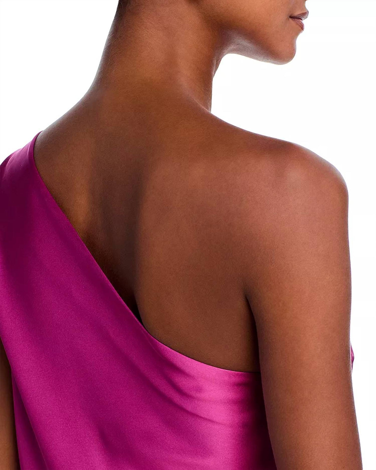 Steve Madden - Sapphire Satin One Shoulder Bodysuit