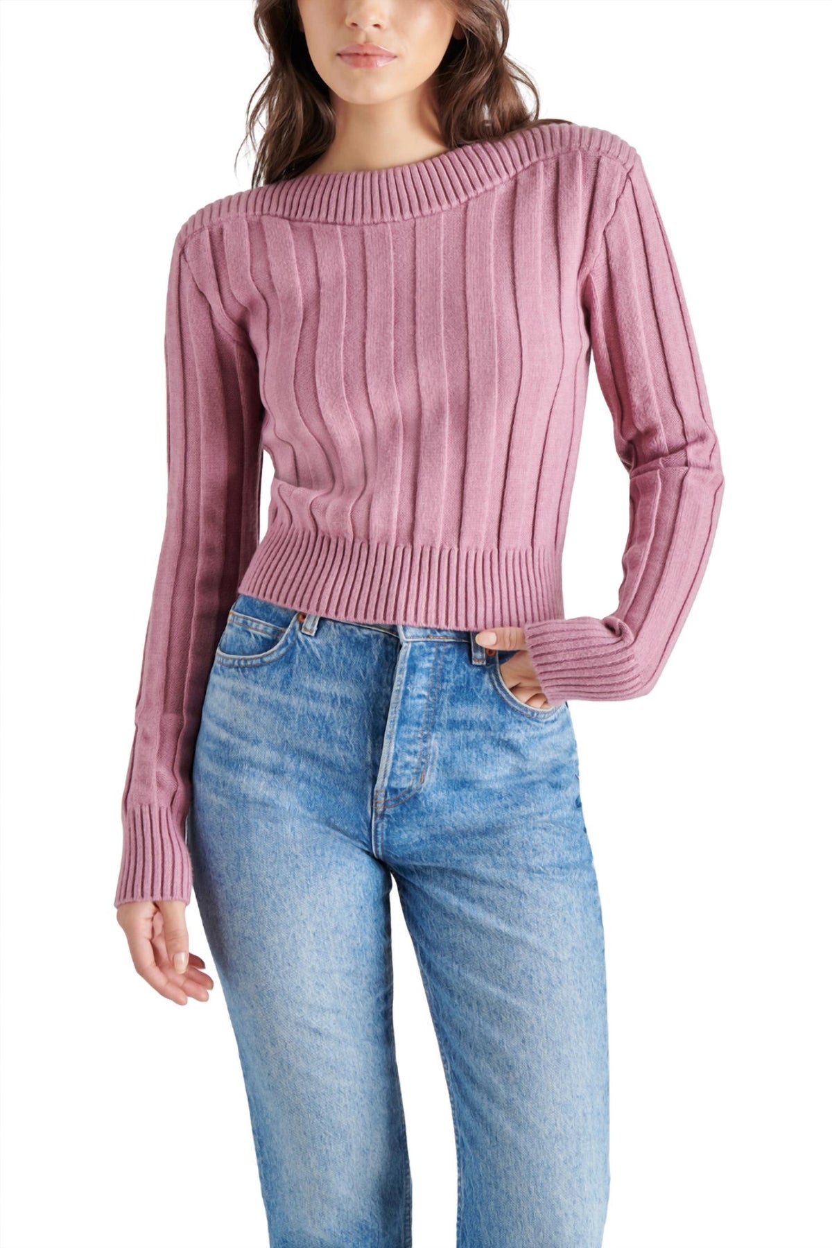 Steve Madden - Serra Long Sleeve Sweater