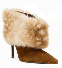 Steve Madden - Women's Enella-Fur Ankle Booties