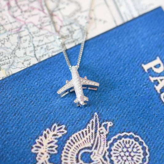 Stia - Women's Take Flight Necklace - jewelry - necklaces - silver