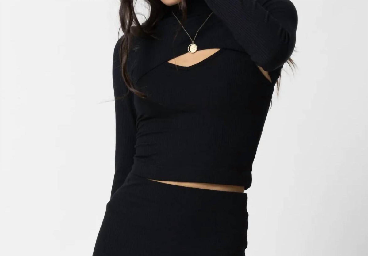 Stillwater - Rib Cropped Top Set
