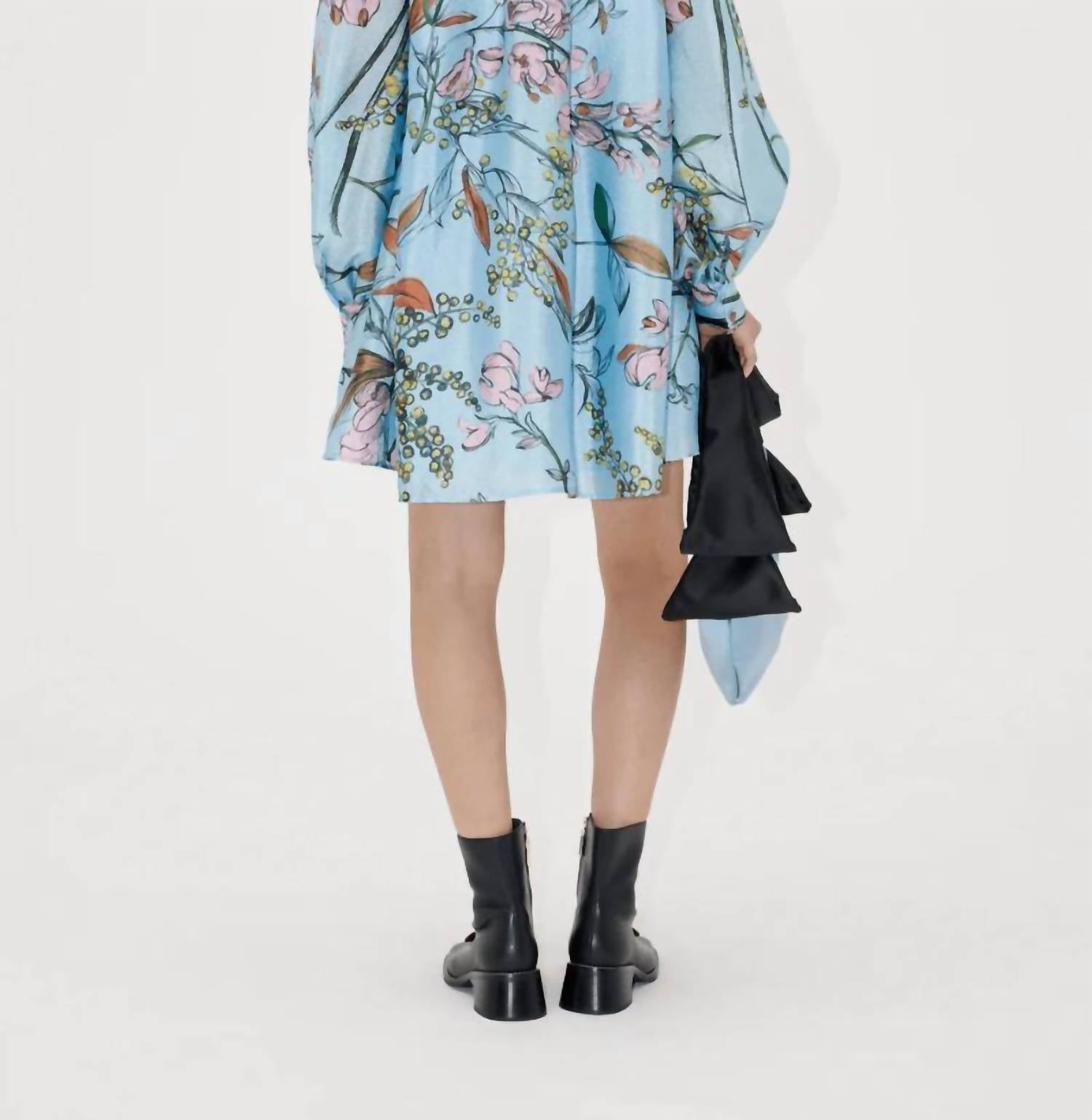 Stine Goya - Kimono Mini Dress - blue - clothing - collection:vacationdresses(Auto)