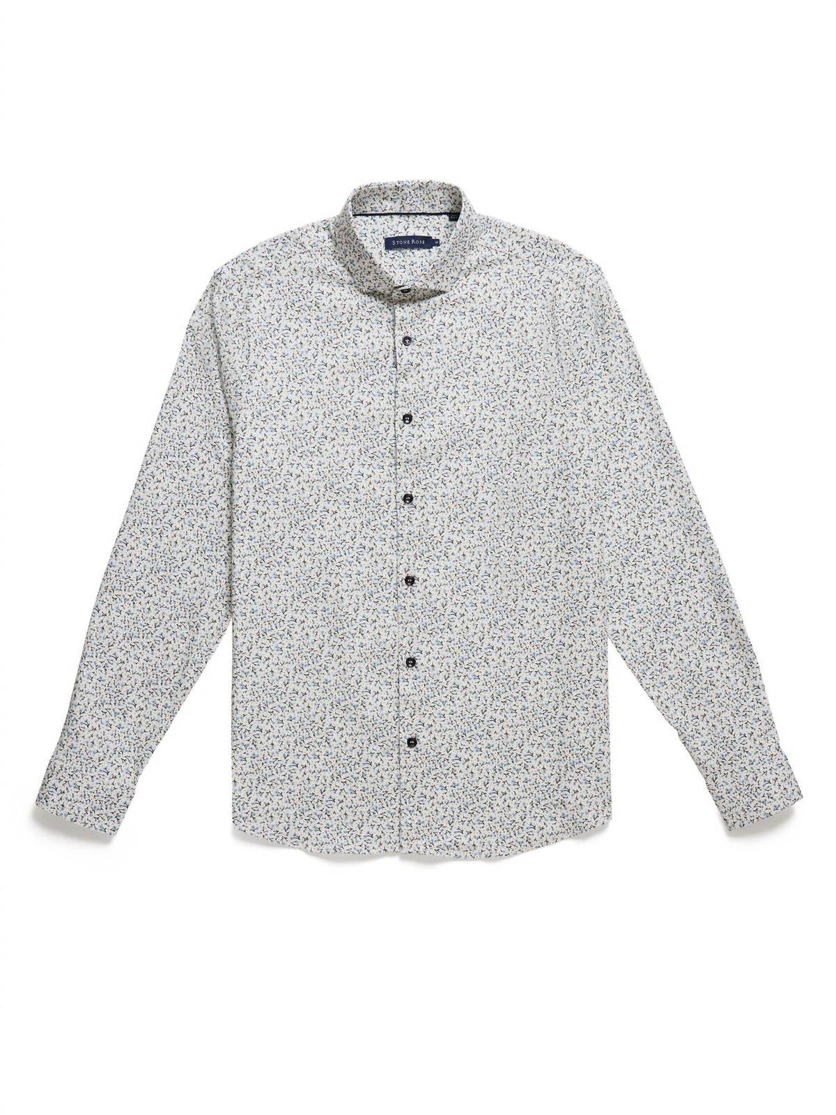 Stone Rose - Printed Meadow Ditsy Long Sleeve Shirt