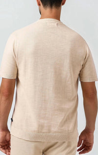 Stone Rose - Seamist Washed Knit Tee
