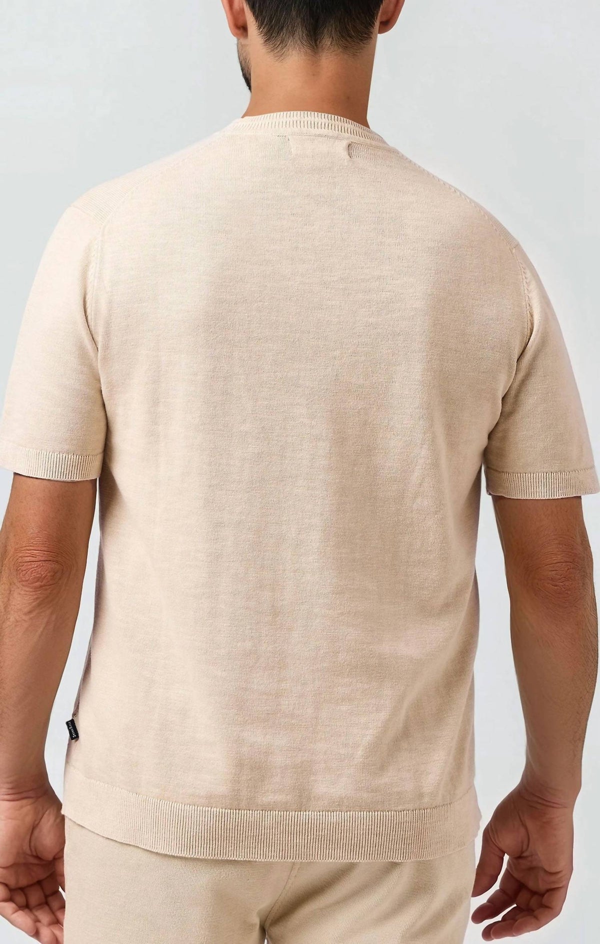 Stone Rose - Seamist Washed Knit Tee
