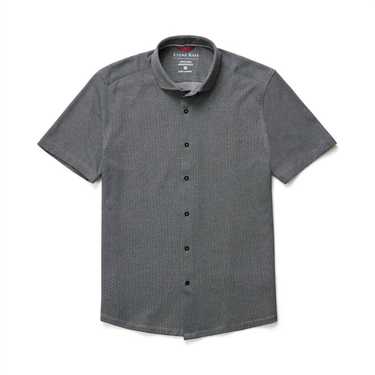 Stone Rose - Short Sleeve Pique Shirt