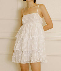 Storia - Clover Applique Mini Dress