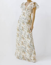 Storia - Flutter Sleeve Maxi Dress