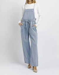 Storia - Spencer Denim Jumpsuit - blue - clothing - cotton