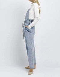 Storia - Spencer Denim Jumpsuit - blue - clothing - cotton