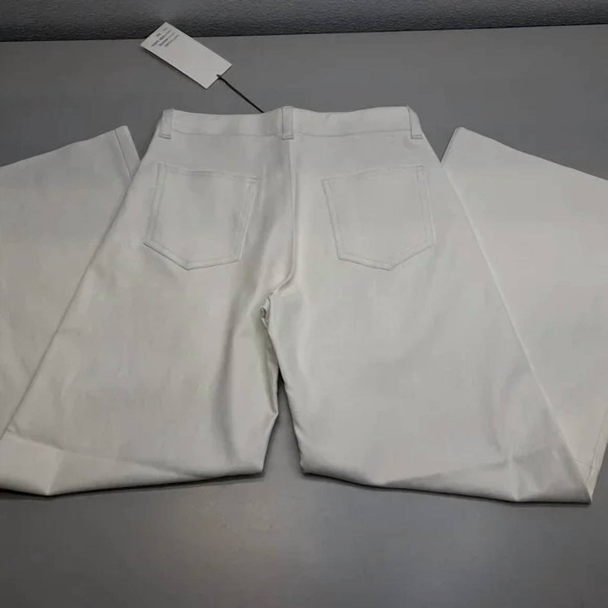 Stouls - Lilou Lamb Leather Wide Leg Pants