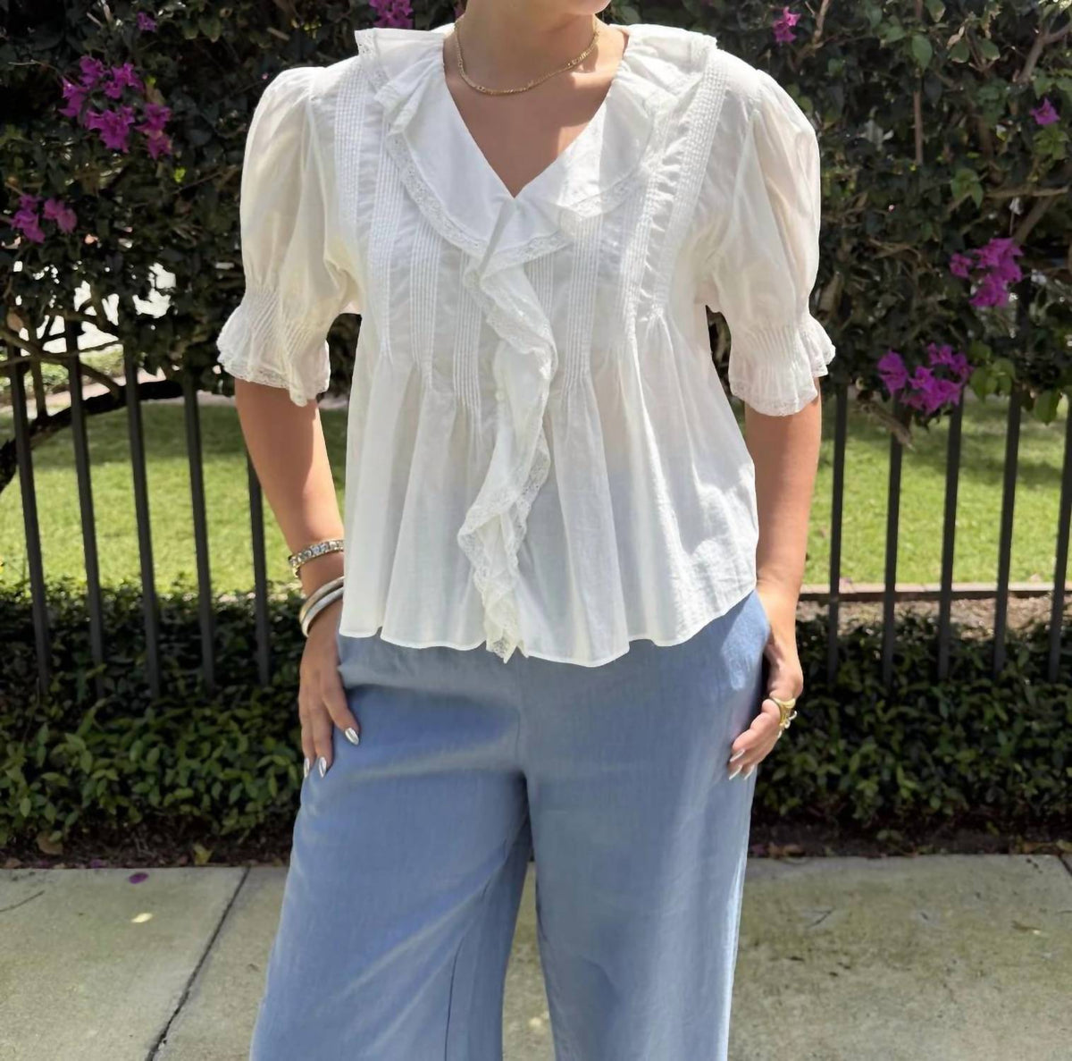 Strawberry Paris - Greta Blouse