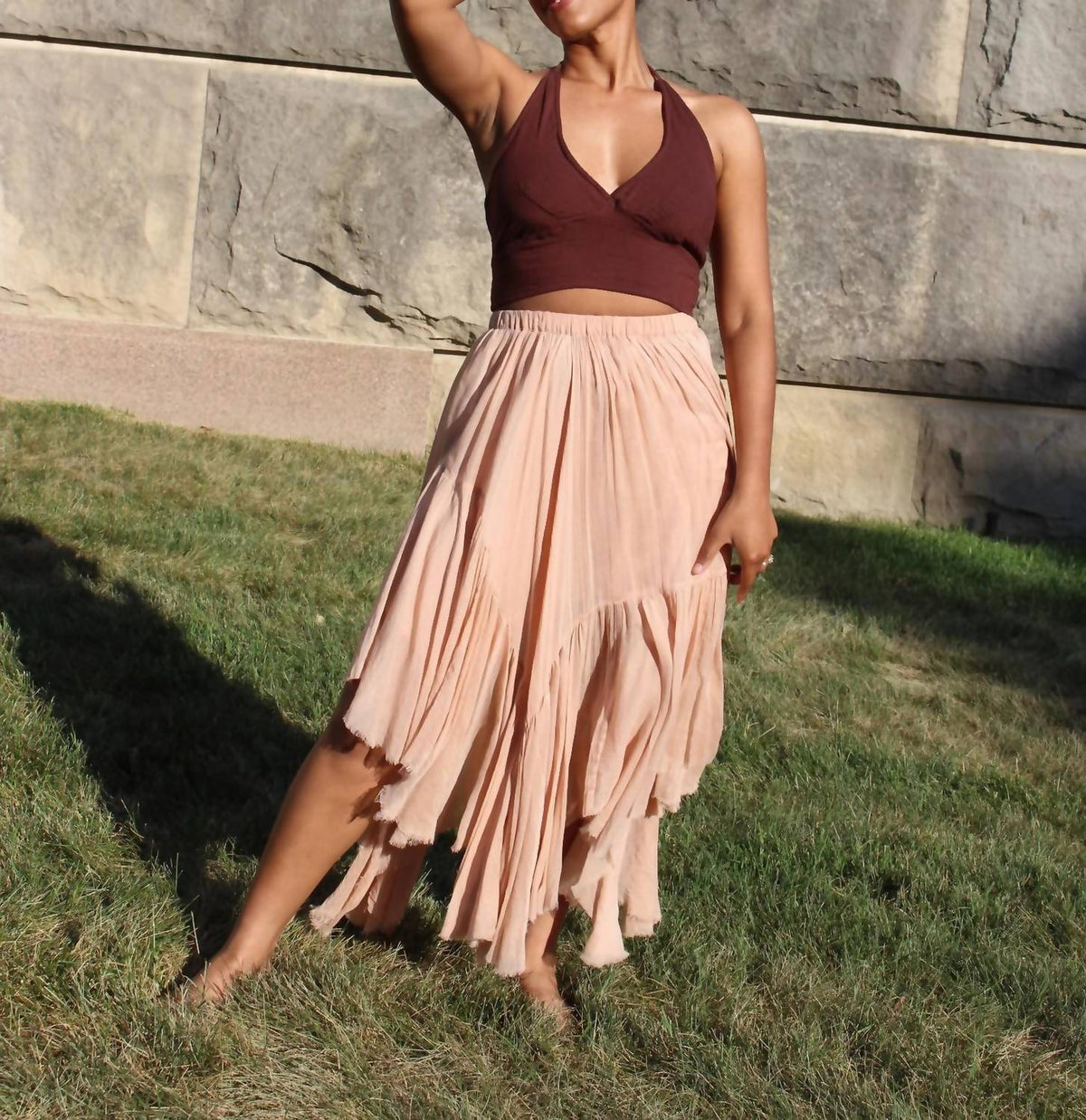 Strawberry Paris - Shai Maxi Skirt