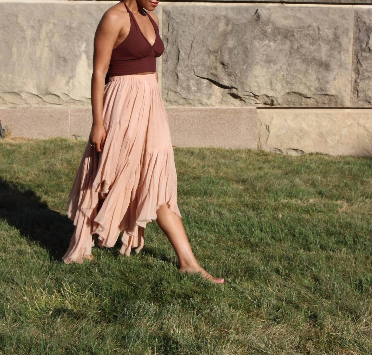 Strawberry Paris - Shai Maxi Skirt