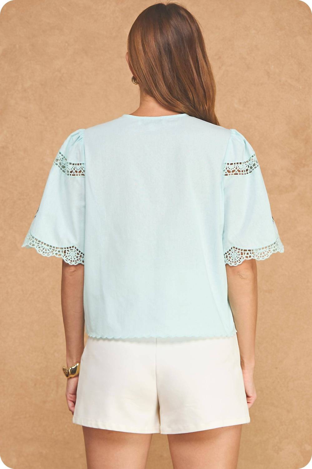 Strut & Bolt - Embroidered Top