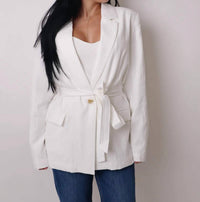 Strut & Bolt - Flower Silhouette Blazer