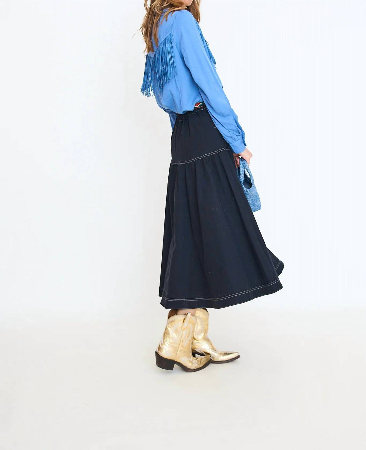 Strut & Bolt - Fringe Button Up Shirt