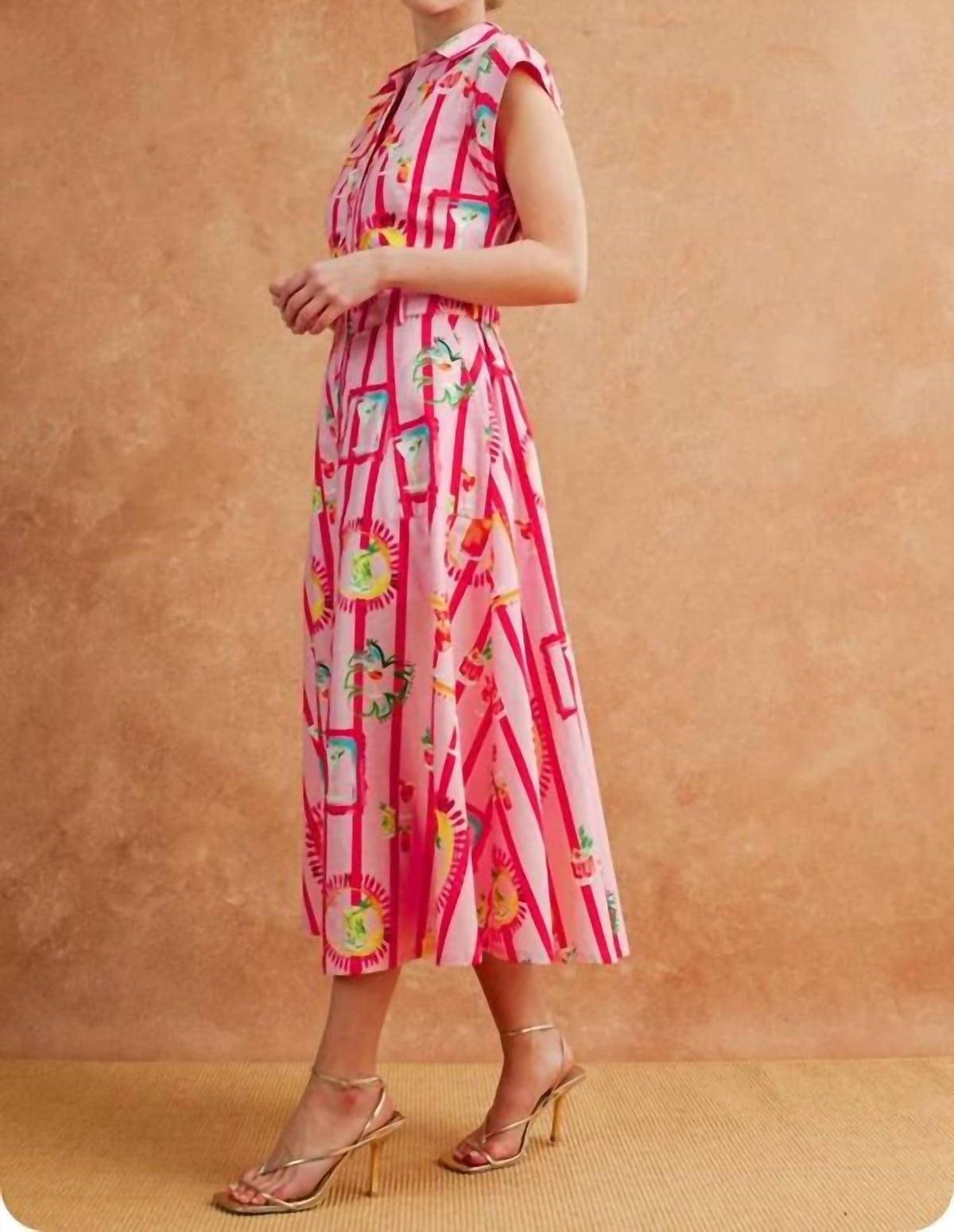 Strut & Bolt - Martini Shirt Midi Dress