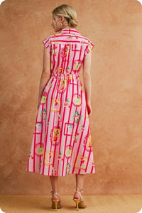 Strut & Bolt - Martini Shirt Midi Dress