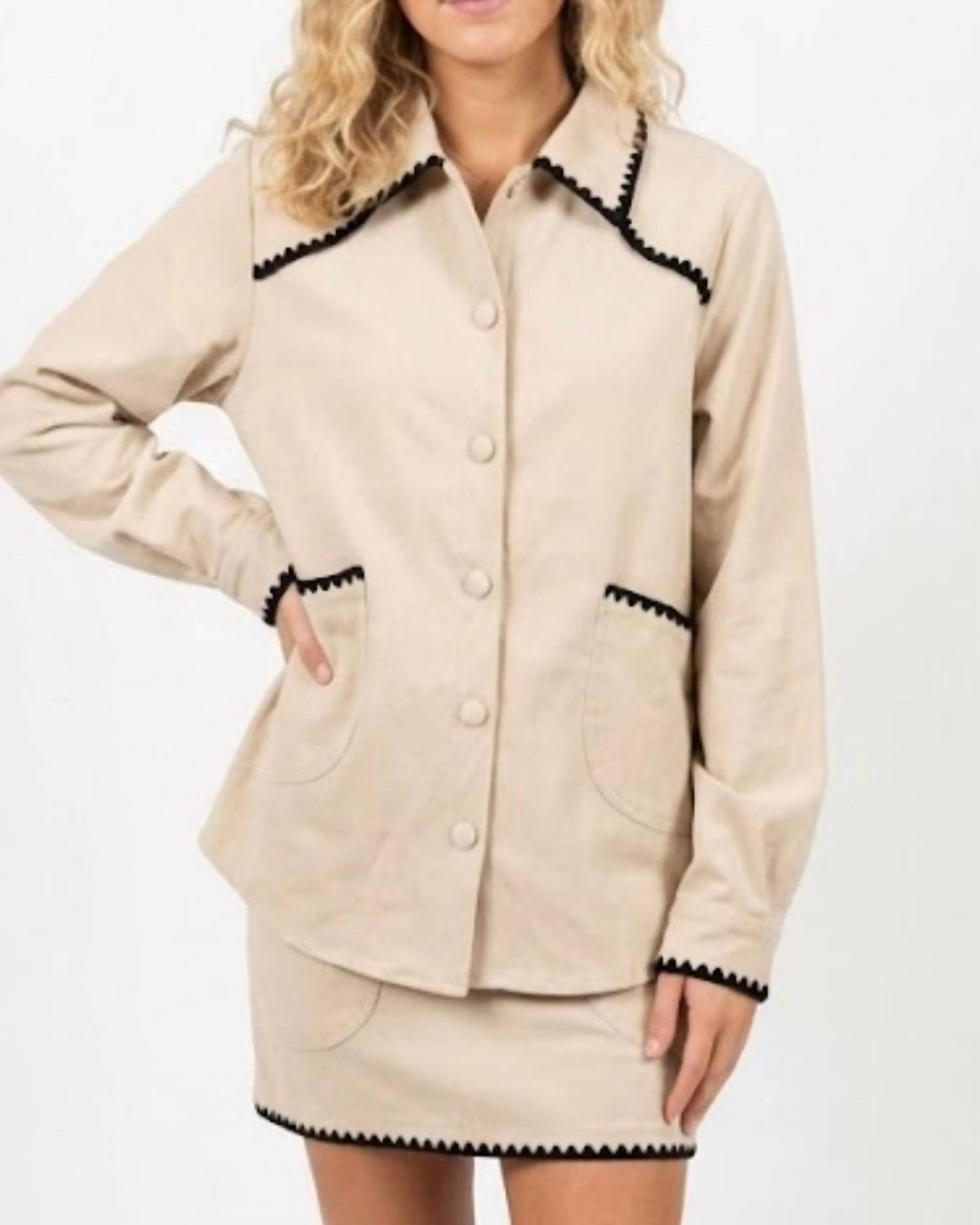 Strut & Bolt - Sandy Suede Shirt