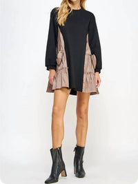 Strut & Bolt - Side Statement Bow Dress - black - clothing - dresses
