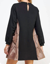 Strut & Bolt - Side Statement Bow Dress - black - clothing - dresses