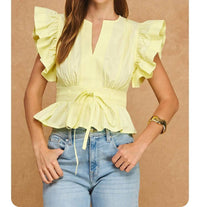 Strut & Bolt - The Flutter Blouse