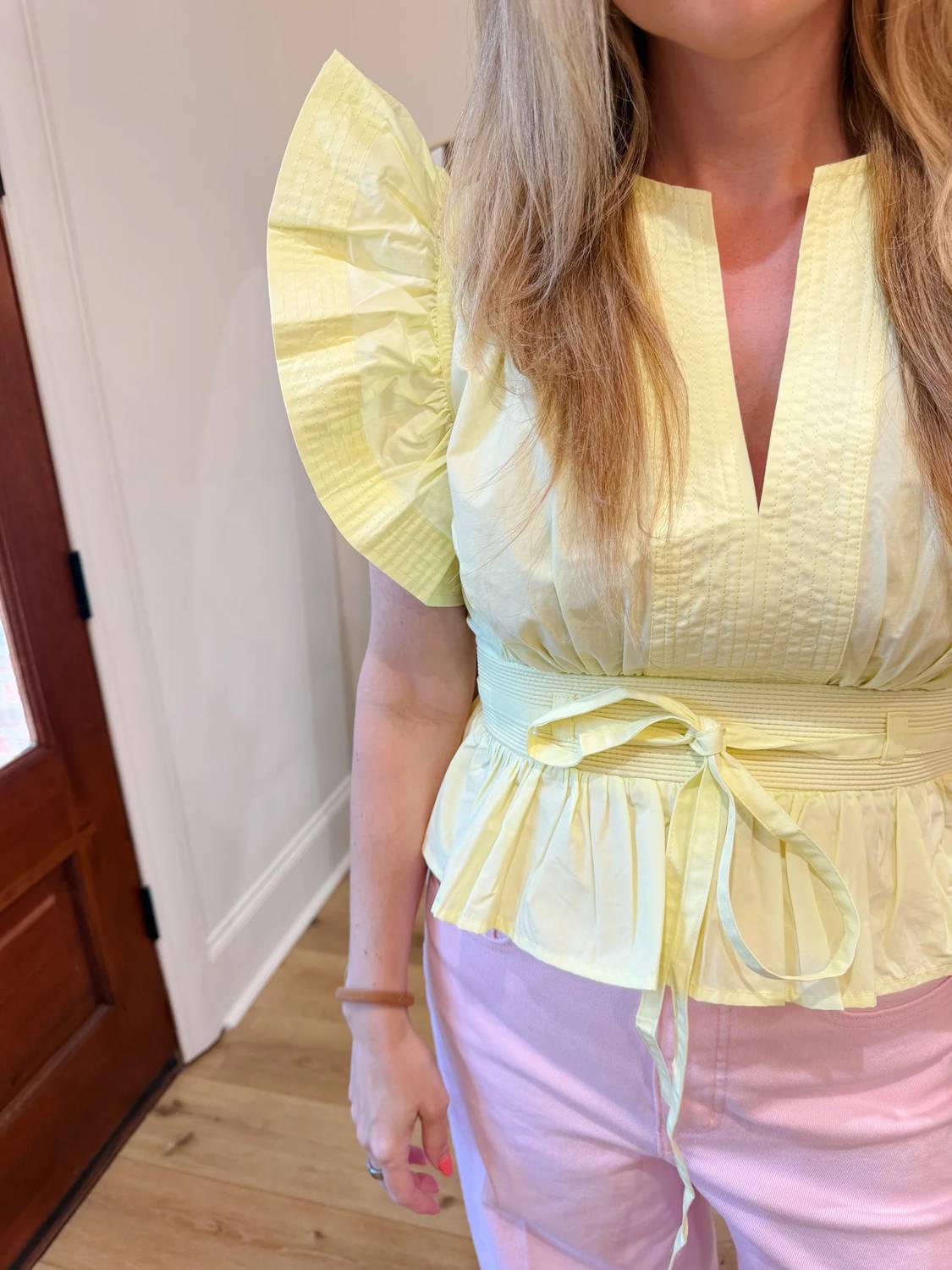 Strut & Bolt - The Flutter Blouse