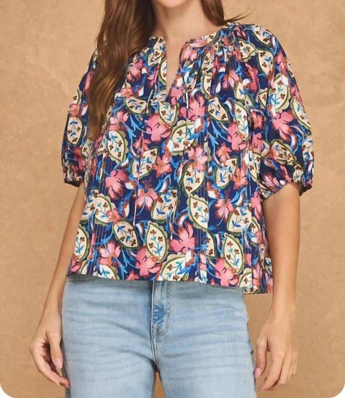 Strut & Bolt - Wildflower Stitch Top