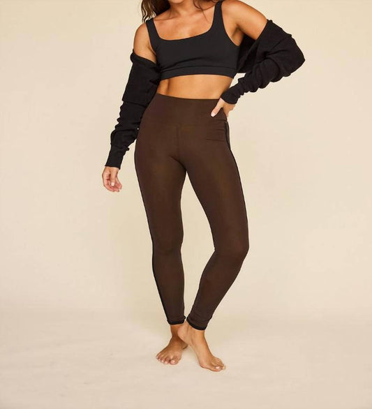 Strut This - Havanna Ankle Legging - brown - clothing - leggings