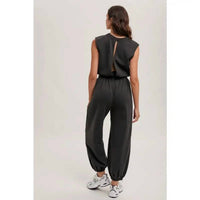 Style Usa - Sleeveless Knit Jumpsuit