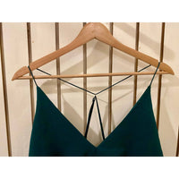 Stylestalker - Women's Long Fitted Dress - clothing - dresses - green