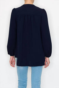 Stylive - Everyday Long Sleeve Blouse