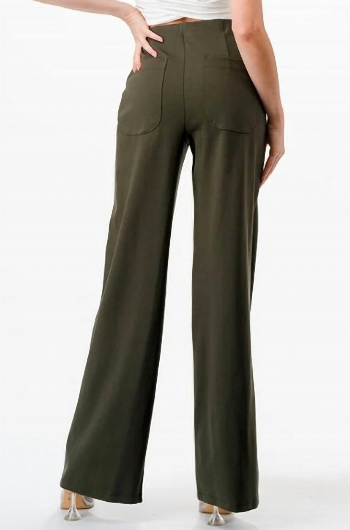 Stylive - Women's Pintuck Pants