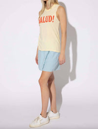 Suburban Riot - Salud! Muscle Tank - beige - clothing - graphic