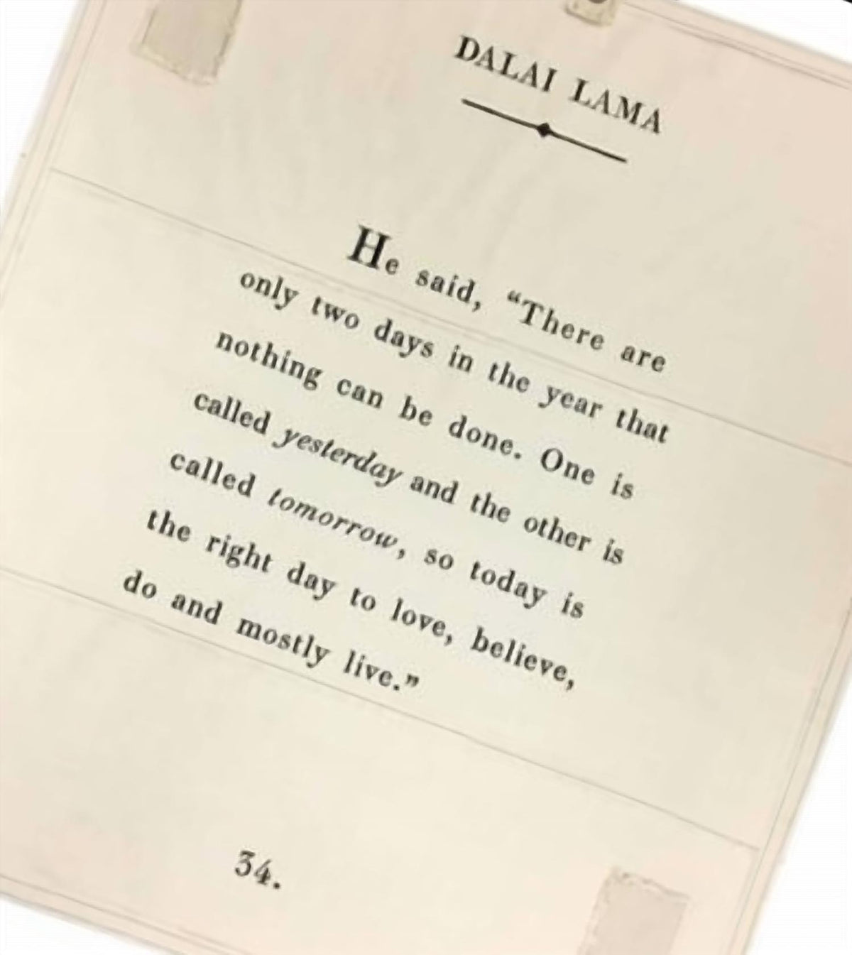 Sugarboo & Co. - Dalai Lama Canvas Wall Hanging
